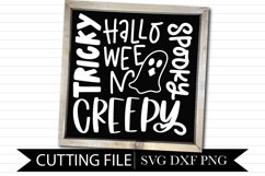 Halloween Subway Art - Hand Lettered SVG Product Image 1