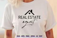 Realtor Real Estate Agent SVG - Funny Realtor Life Design Product Image 1