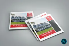 Professional real estate brochure template for property listings, home sales, realtors, and real estate marketing.