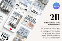 Real Estate Social Media Canva Bundle Product Image 3
