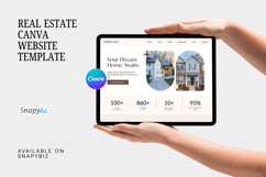 Real Estate Website Canva Editable Templates Product Image 11