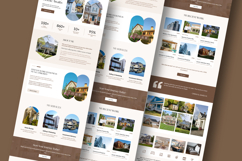 Real Estate Website Canva Editable Templates Product Image 3