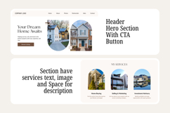 Real Estate Website Canva Editable Templates Product Image 6