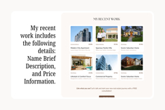 Real Estate Website Canva Editable Templates Product Image 7