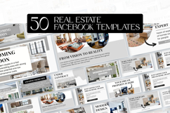 Luxury Real Estate Facebook Canva Post Template Product Image 7