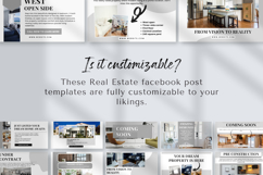 Luxury Real Estate Facebook Canva Post Template Product Image 10