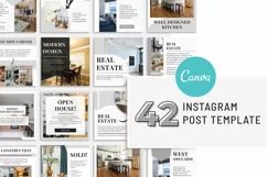 Social Media Posts For Real Estate | Modern Real Estate Product Image 9