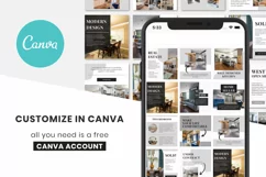 Social Media Posts For Real Estate | Modern Real Estate Product Image 8