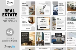 Social Media Posts For Real Estate | Modern Real Estate Product Image 1