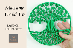 Macrame Druid Tree PNG | Celtic Tree of Life Clipart Product Image 2