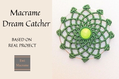 Macrame Dream Catcher PNG Clipart with Pencil Sketch Effect Product Image 2
