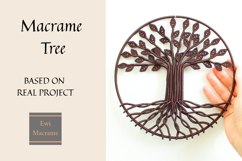 Micro Macrame Tree PNG Clipart Product Image 2