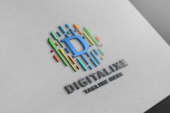 Digitalixe Letter D Logo Product Image 6
