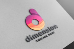 Dimension Letter D Pro Branding Logo Product Image 1