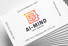 Artificial Intelligence &amp; Tech Logo Product Image 3