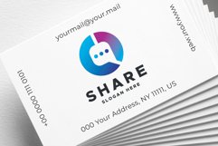 Share Chat Technology Logo Product Image 4
