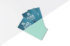 Realistic DL Flyer Mockup Product Image 4