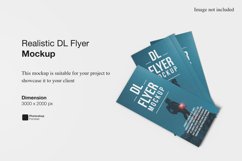 Realistic DL Flyer Mockup Product Image 1