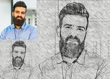 Realistic Pencil Sketch Action Product Image 8