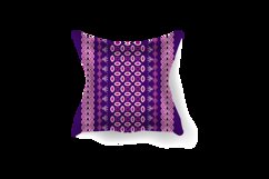 Realistic pillow interior abstract traditional batik pattern Product Image 2