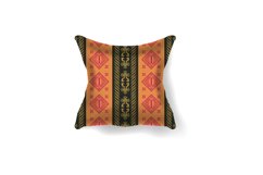 Realistic pillow mockup with ethnic traditional batik patter Product Image 1