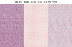 Realistic Pink Wrinkled Digital Paper Background Product Image 4