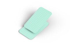 Realistic Rounded Card and Holder Mockup Product Image 4