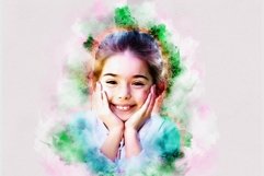 Realistic Watercolor PS Action Product Image 8