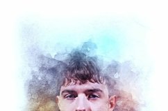 Realistic Watercolor Portrait Art Product Image 11