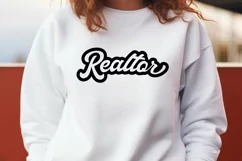 Realtor Shirt SVG - Real Estate Agent Retro Cricut Design Product Image 2