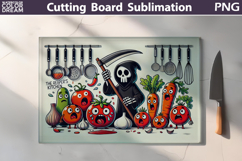 Funny Kitchen Cutting Board | Crime Scene Cutting Board Product Image 16