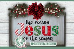 Jesus The Reason For The Season Sublimation Product Image 1