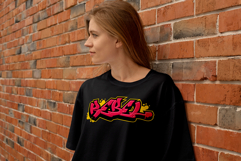 Rebel Graffiti Text Design | Street Art Vector &amp; PNG | SVG Product Image 4