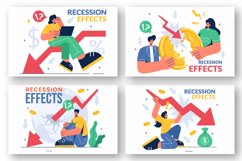 10 Recession Effects Illustration Product Image 3