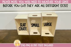 Dollar Tree Wooden Crate Insert 