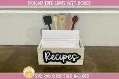 Dollar Tree Wooden Crate Insert 