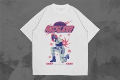 Futuristic Y2K Streetwear T-shirt Designs Bundle Product Image 21