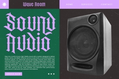 Recoil Backlash - Stylish Blacklatter Font Product Image 4