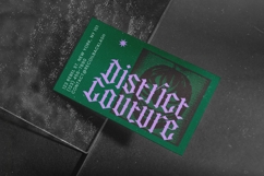 Recoil Backlash - Stylish Blacklatter Font Product Image 7