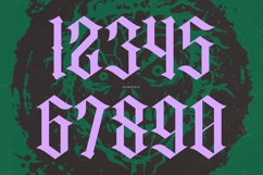 Recoil Backlash - Stylish Blacklatter Font Product Image 12