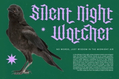 Recoil Backlash - Stylish Blacklatter Font Product Image 15