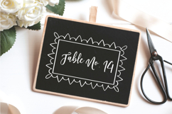 White Rectangular Frames. Hand Drawn Border/ Decorative Labe Product Image 8