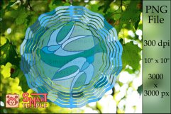Swallow wind spinner, swallow stained glass, swallow png Product Image 1