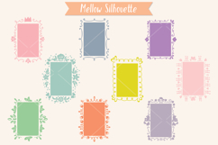 Colored Rectangle Doodle Frames | Hand Drawn Oblong Border Product Image 5