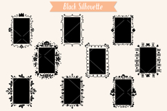 Rectangle Doodle Frames | Hand Drawn Oblong Border, Wreath Product Image 6
