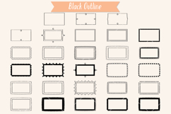 Rectangular Frames | Hand Drawn Border &amp; Decorative Label Product Image 2