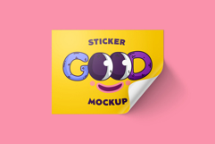 Rectangle Stickers Mockup Product Image 1