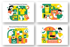 10 Recycled Material Design Illustration Product Image 2