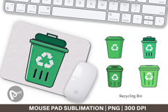 Mouse Pad Recycling Bin Product Image 1