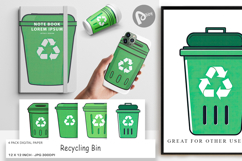 Digital Paper Recycling Bin Product Image 1